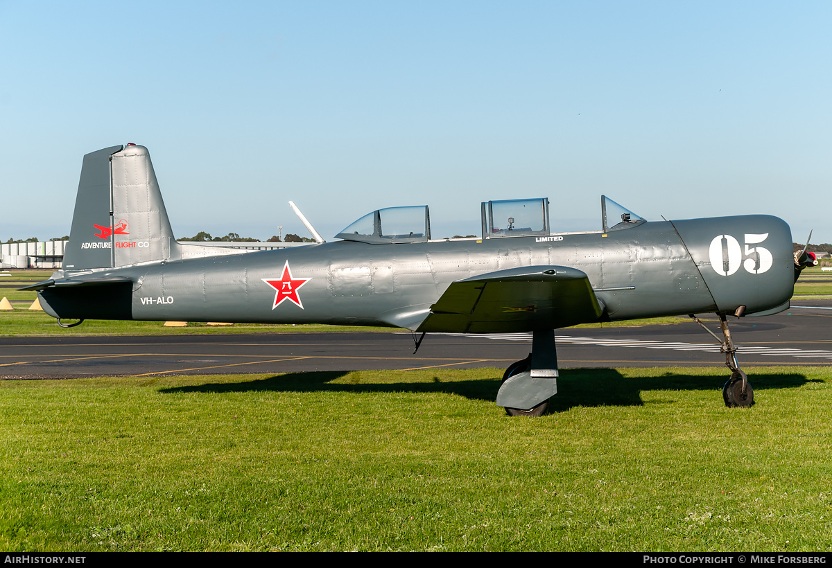 Aircraft Photo of VH-ALO / 05 | Nanchang CJ-6 | Warbird Air Adventures | China - Air Force | AirHistory.net #834765