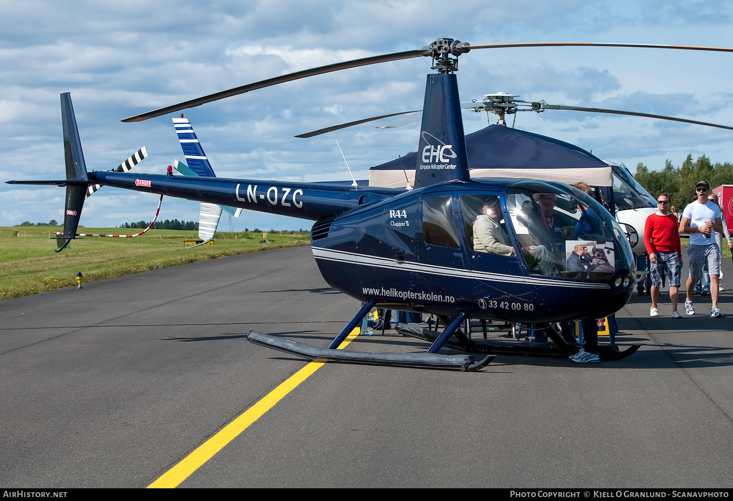 Aircraft Photo of LN-OZC | Robinson R-44 Clipper II | EHC - European Helicopter Center | AirHistory.net #834780