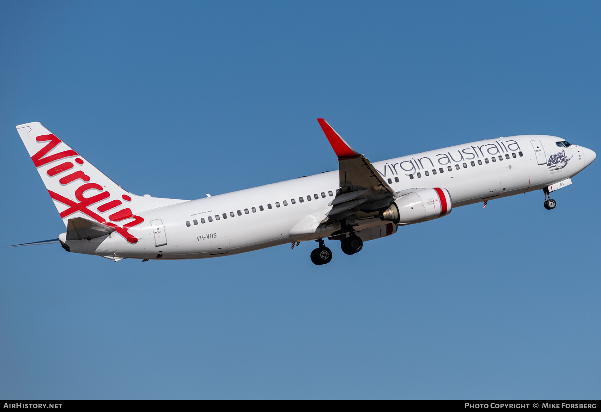 Aircraft Photo of VH-VOS | Boeing 737-8FE | Virgin Australia Airlines | AirHistory.net #834781