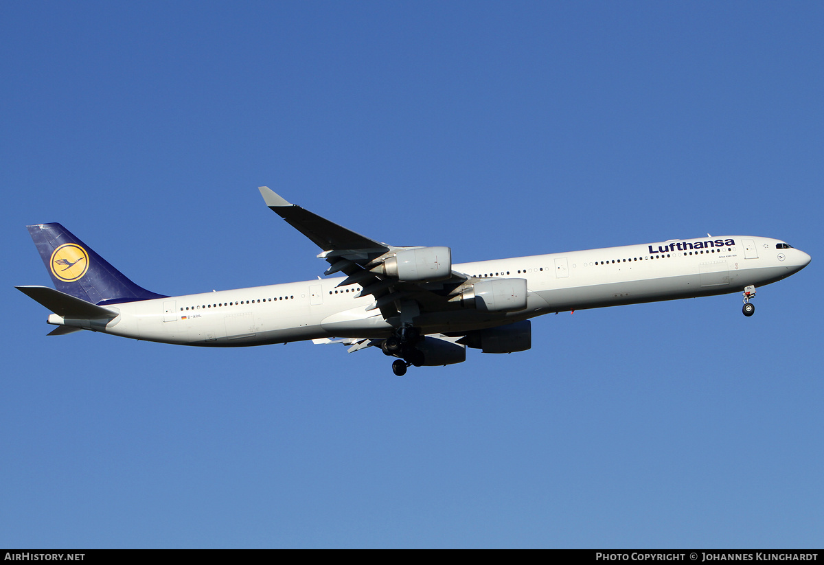 Aircraft Photo of D-AIHL | Airbus A340-642 | Lufthansa | AirHistory.net #834782