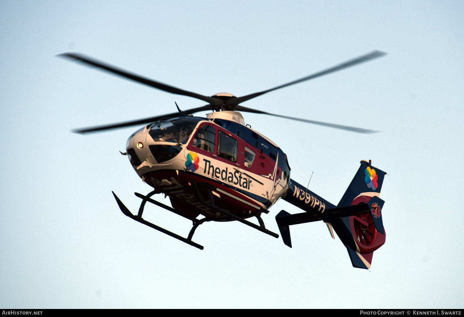 Aircraft Photo of N391PH | Eurocopter EC-135P-2+ | ThedaStar | AirHistory.net #834783