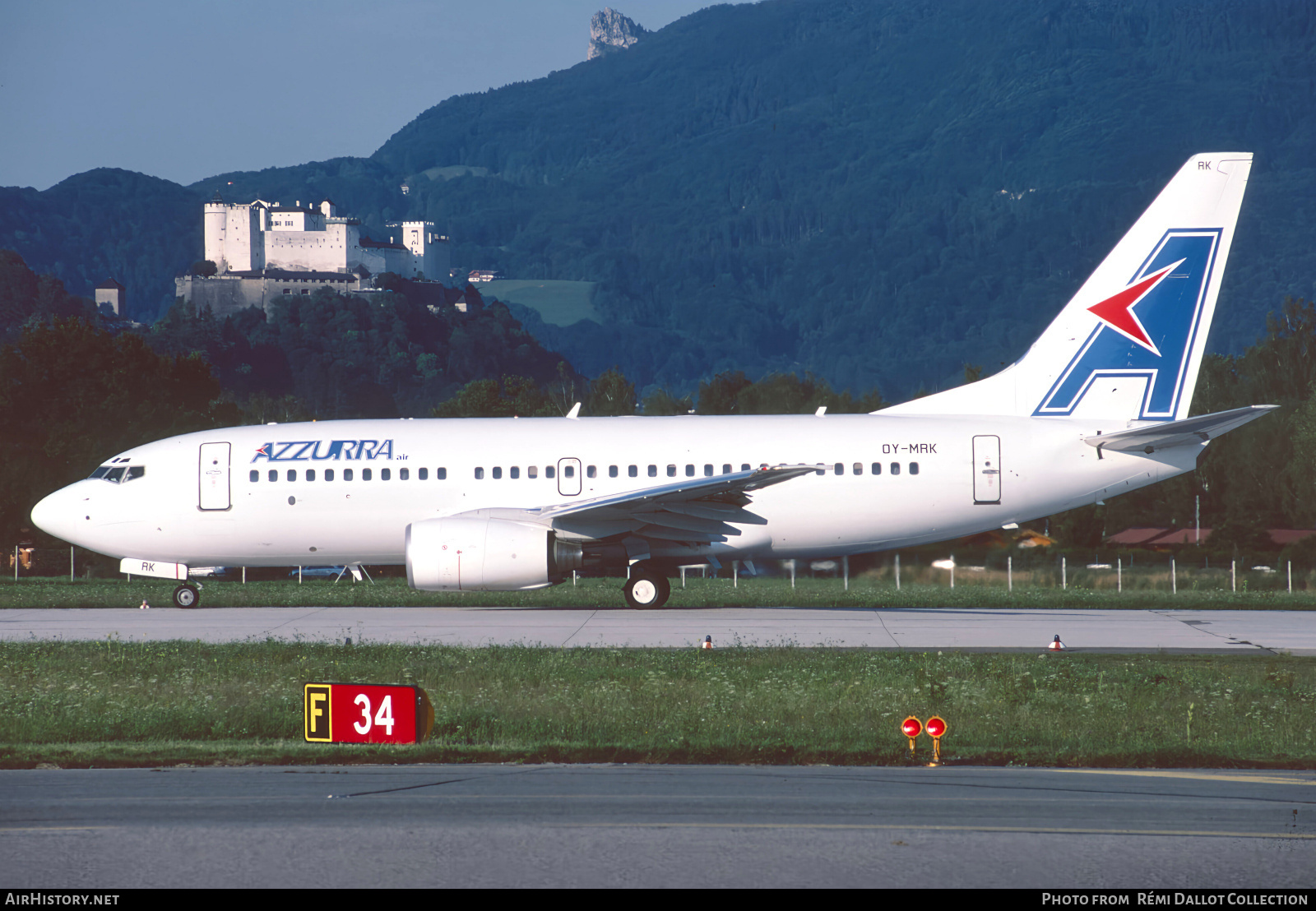 Aircraft Photo of OY-MRK | Boeing 737-7L9 | Azzurra Air | AirHistory.net #834819