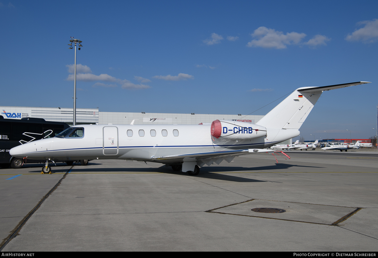 Aircraft Photo of D-CHRB | Cessna 525C CitationJet CJ4 | AirHistory.net #834889