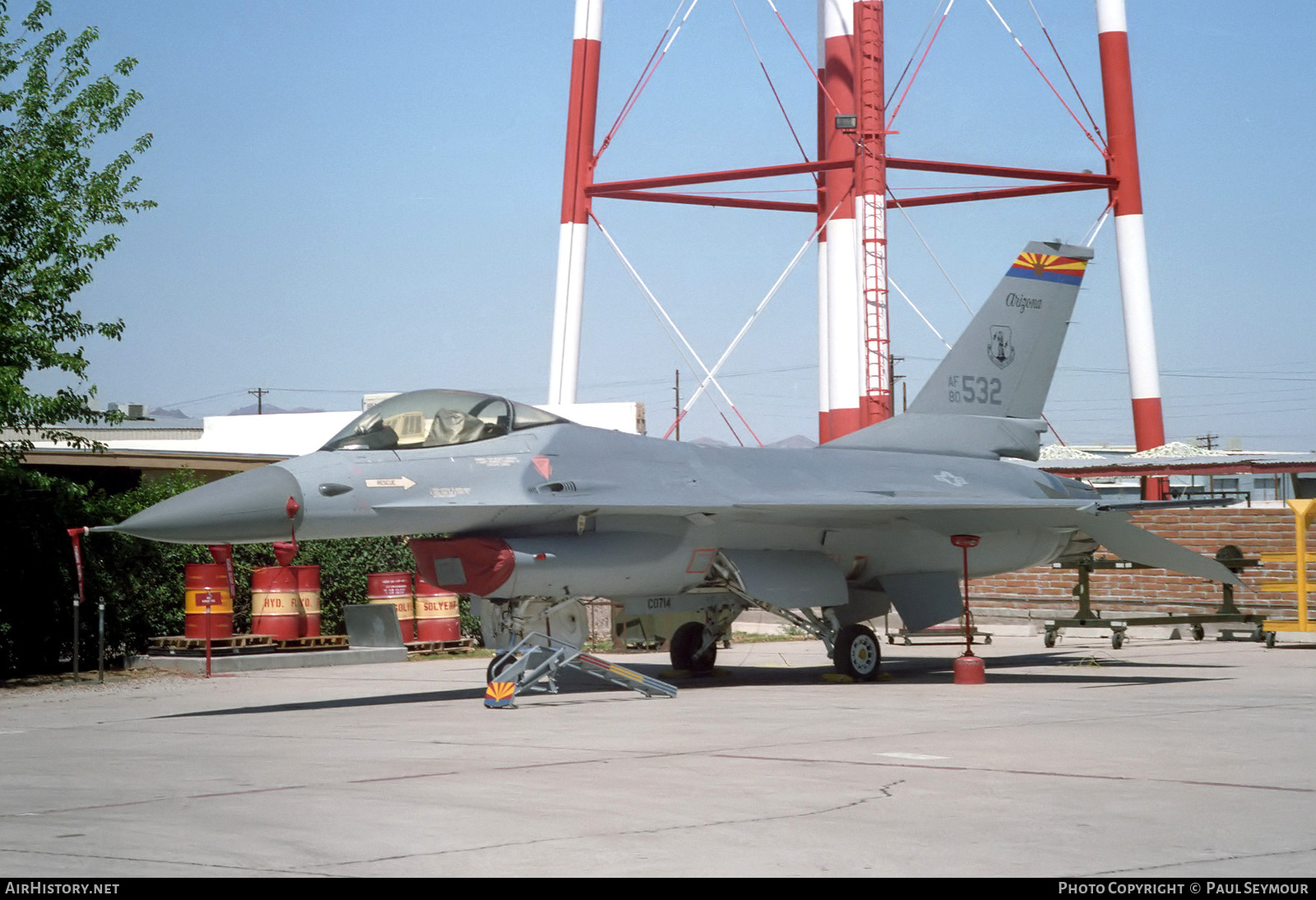 Aircraft Photo of 80-0532 / AF80-532 | General Dynamics F-16A Fighting Falcon | USA - Air Force | AirHistory.net #834912