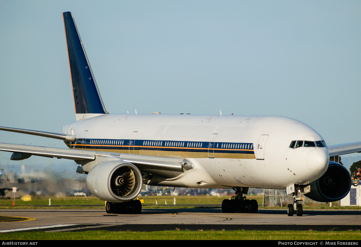 Aircraft Photo of ZK-OKI | Boeing 777-212/ER | AirHistory.net #834923