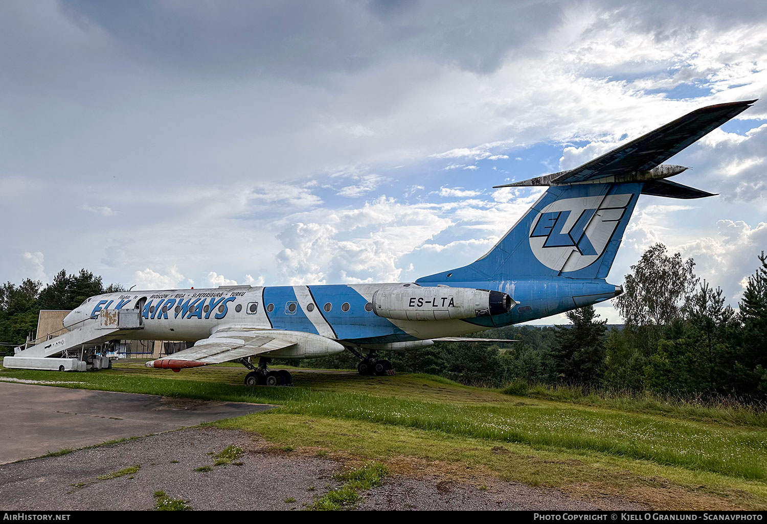 Aircraft Photo of ES-LTA | Tupolev Tu-134A-3 | ELK Airways | AirHistory.net #834954