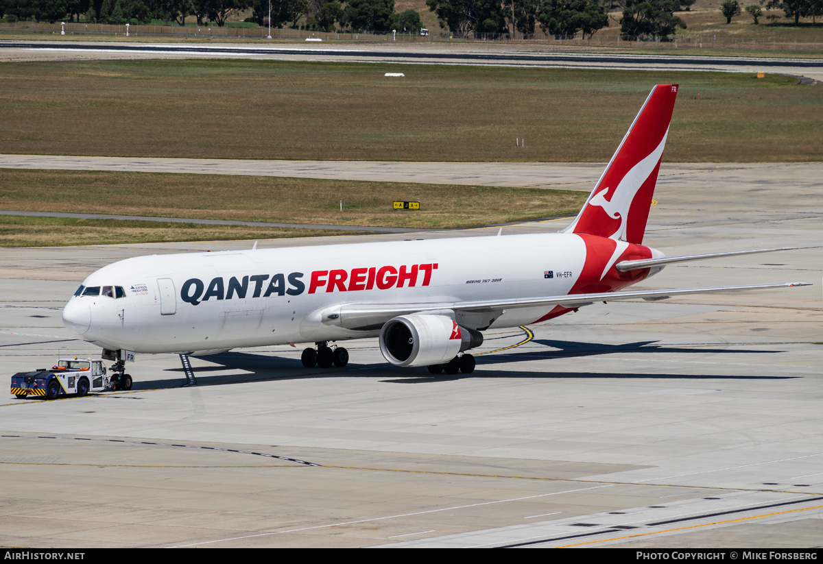 Aircraft Photo of VH-EFR | Boeing 767-381F | Qantas Freight | AirHistory.net #834967