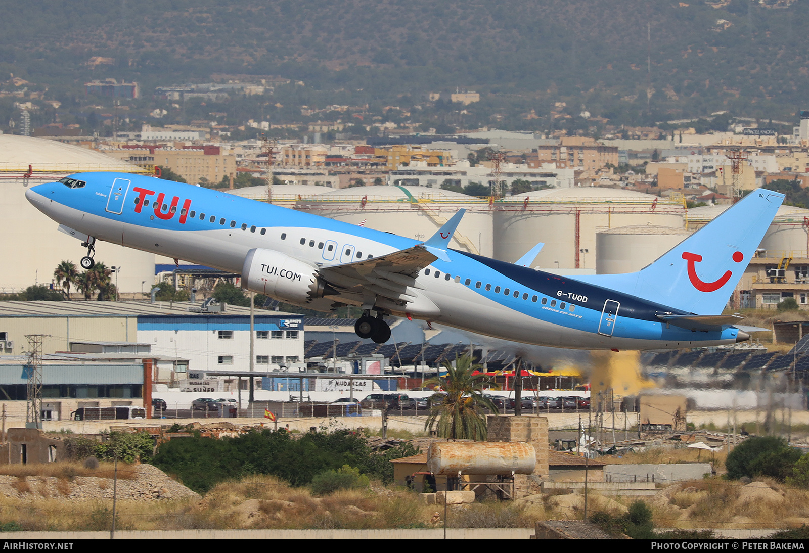 Aircraft Photo of G-TUOD | Boeing 737-8 Max 8 | TUI | AirHistory.net #834980