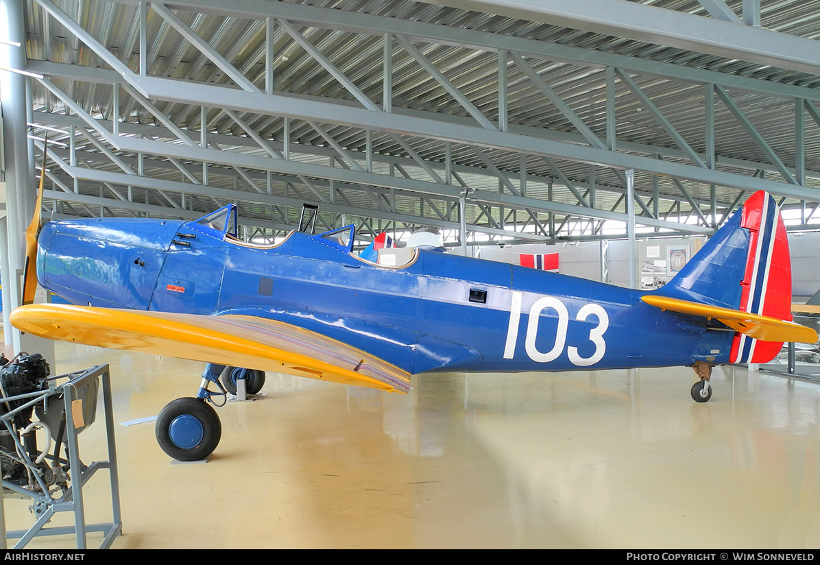 Aircraft Photo of 103 | Fairchild PT-19 Cornell (M-62A) | Norway - Air Force | AirHistory.net #834990