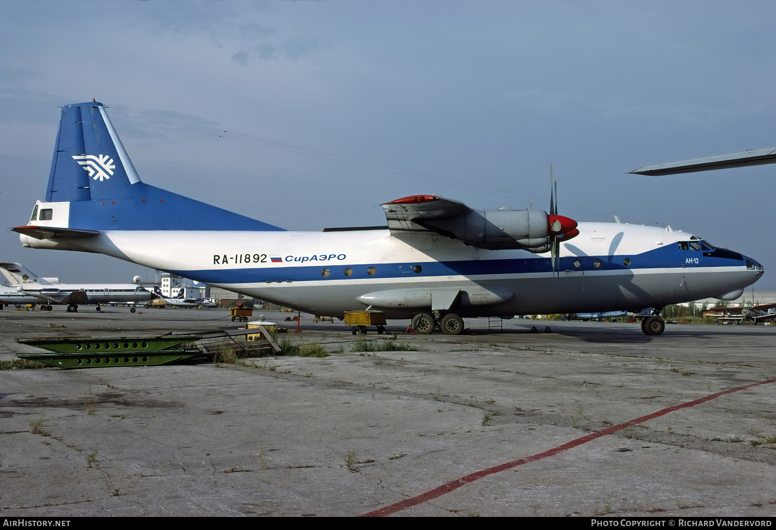 Aircraft Photo of RA-11892 | Antonov An-12BP | SirAERO | AirHistory.net #835007