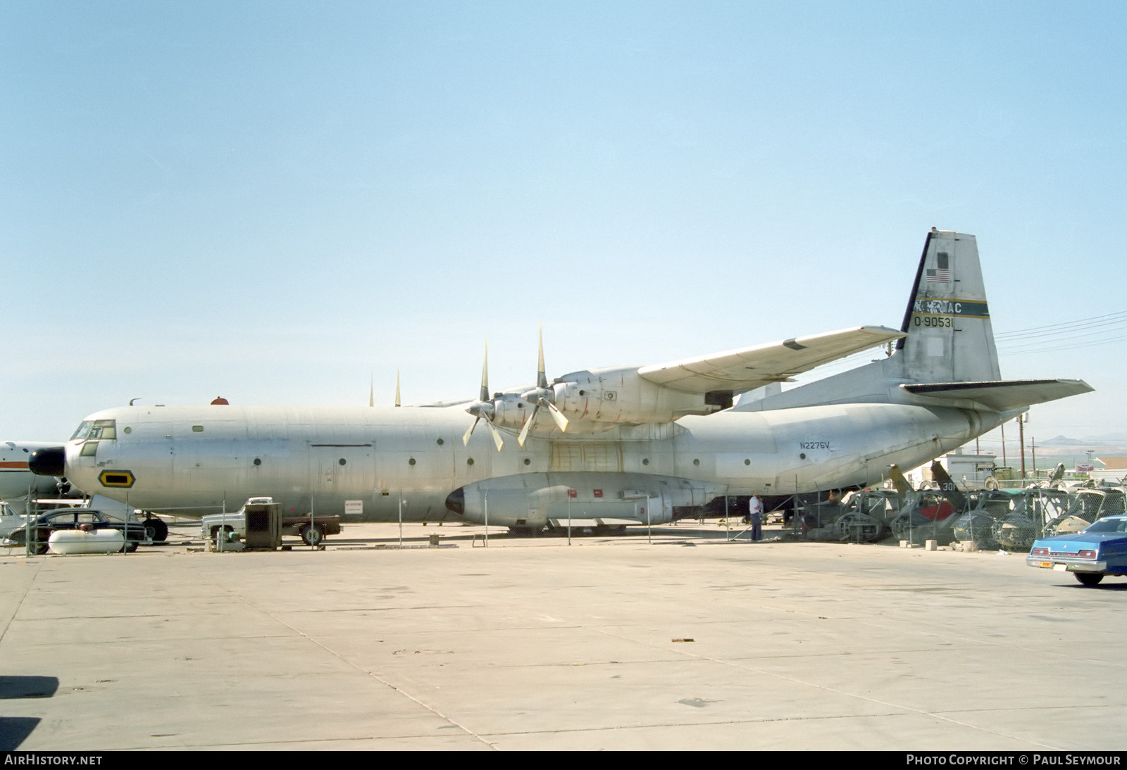 Aircraft Photo of N2276V / 0-90531 | Douglas C-133B Cargomaster | USA - Air Force | AirHistory.net #835022