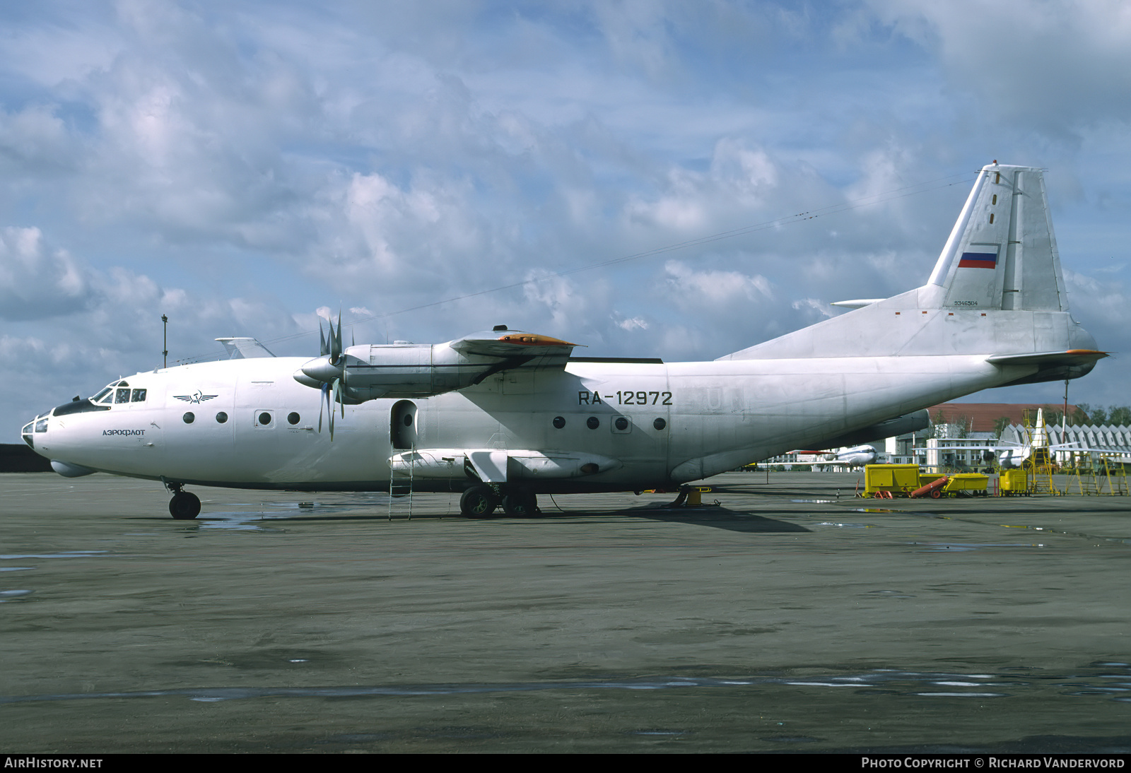 Aircraft Photo of RA-12972 | Antonov An-12B | Aeroflot | AirHistory.net #835078