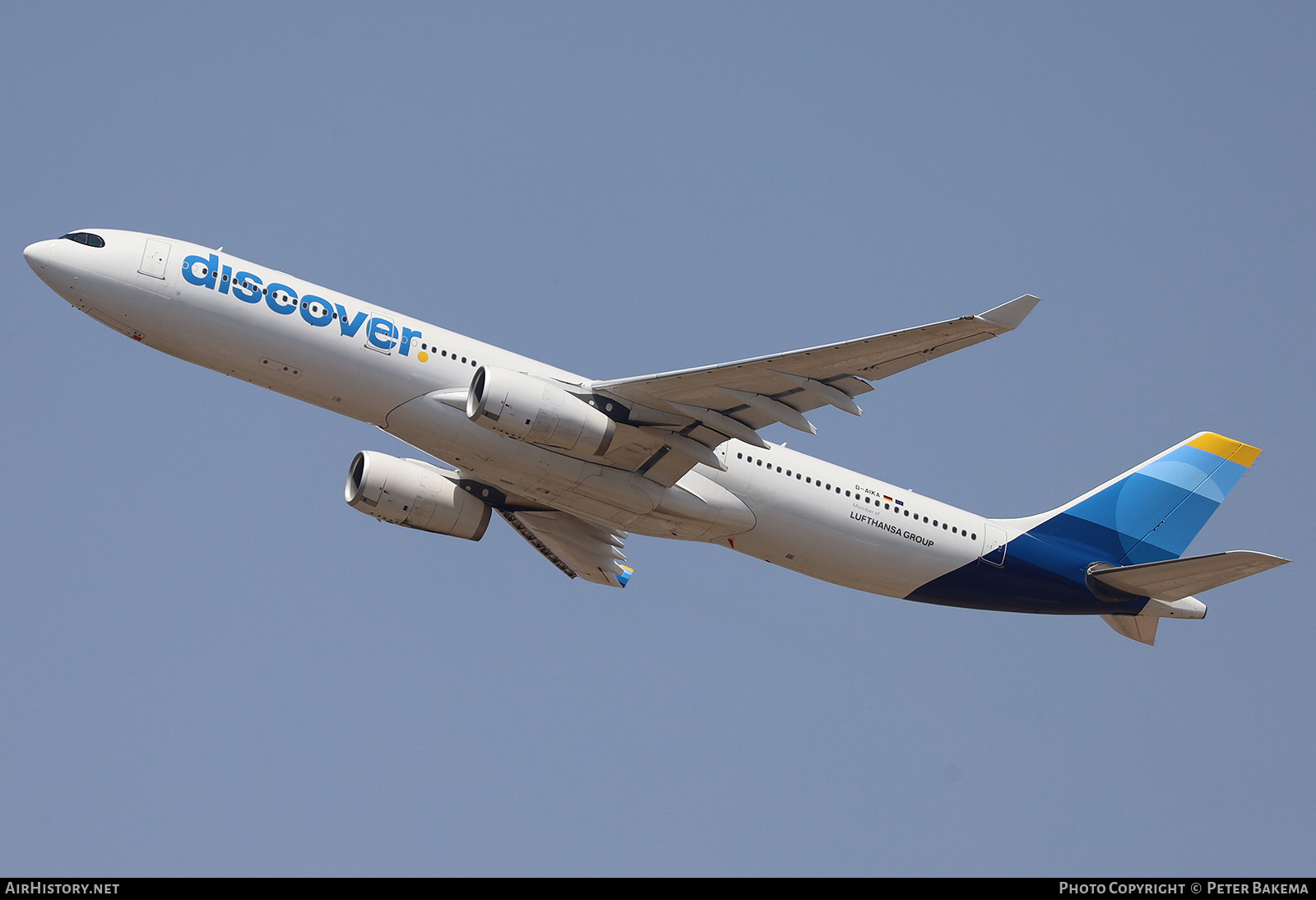 Aircraft Photo of D-AIKA | Airbus A330-343 | Discover Airlines | AirHistory.net #835081