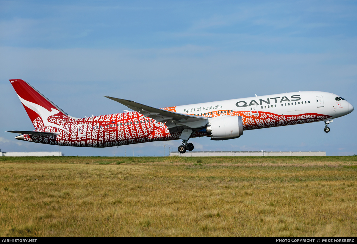 Aircraft Photo of VH-ZND | Boeing 787-9 Dreamliner | Qantas | AirHistory.net #835082