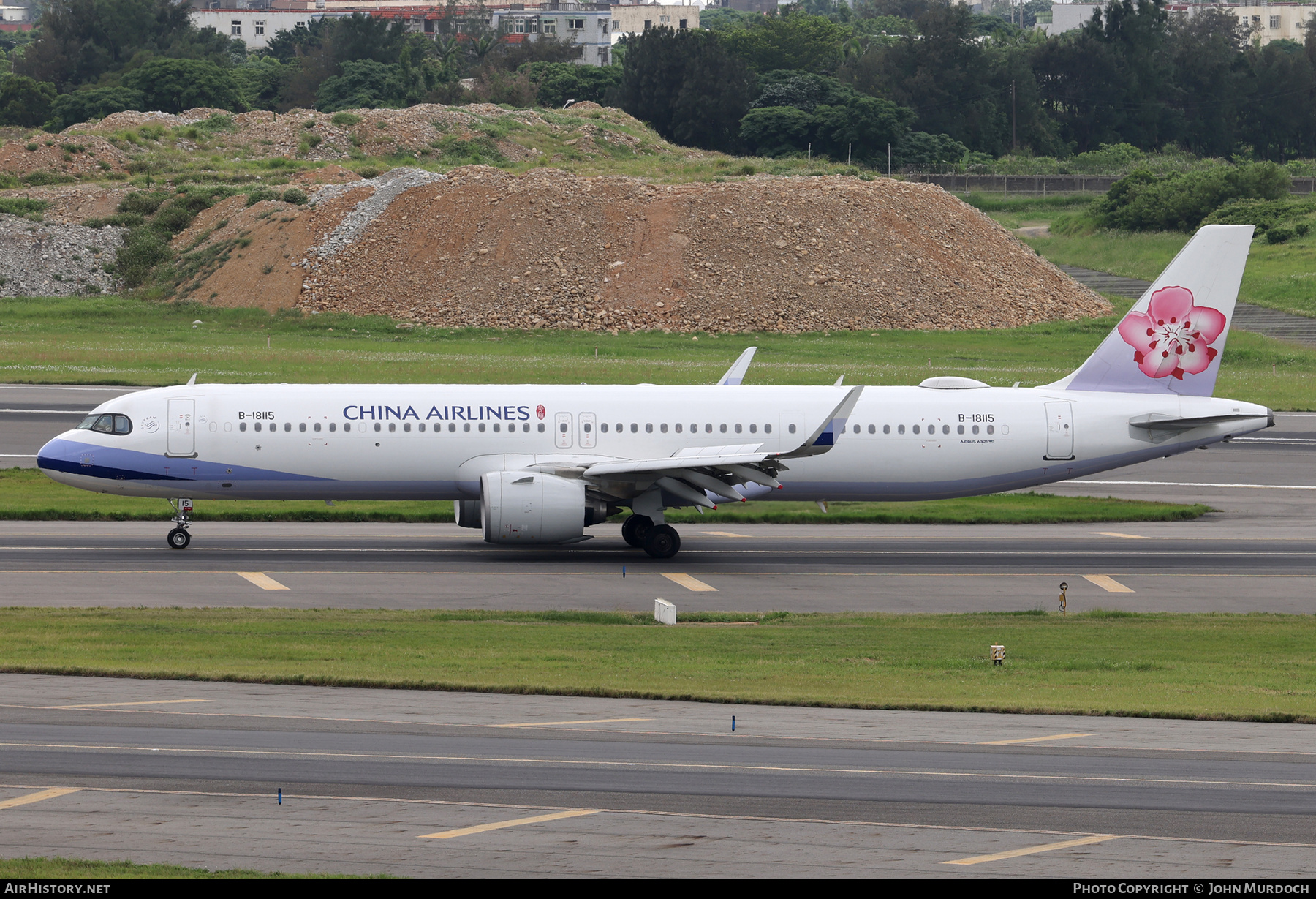 Aircraft Photo of B-18115 | Airbus A321-271NX | China Airlines | AirHistory.net #835090