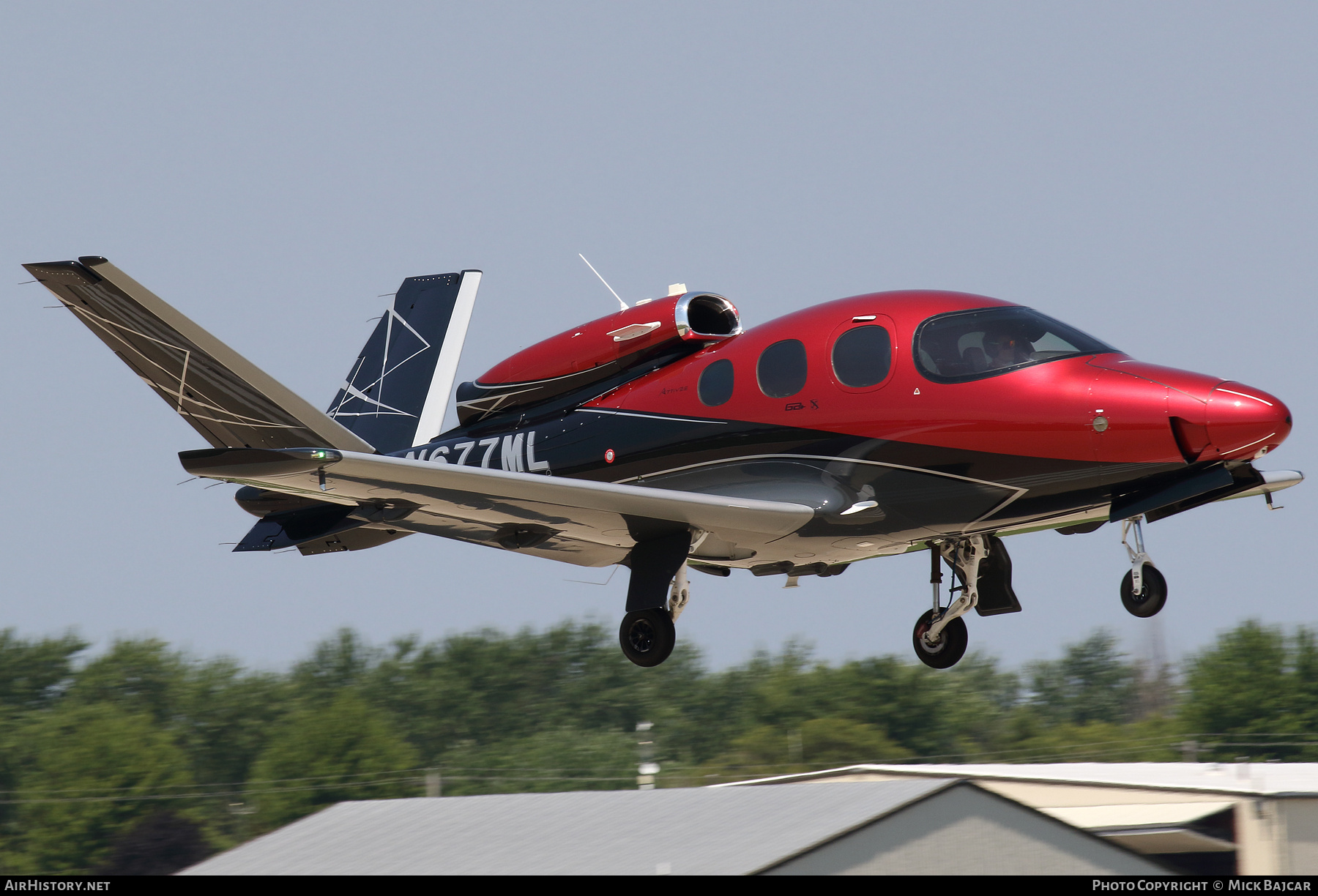 Aircraft Photo of N677ML | Cirrus SF-50 Vision G2+ Arrivee | AirHistory.net #835096