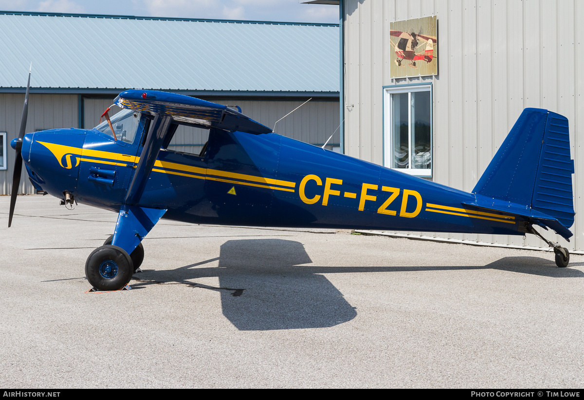 Aircraft Photo of CF-FZD | Luscombe 8EX Silvaire | AirHistory.net #835120