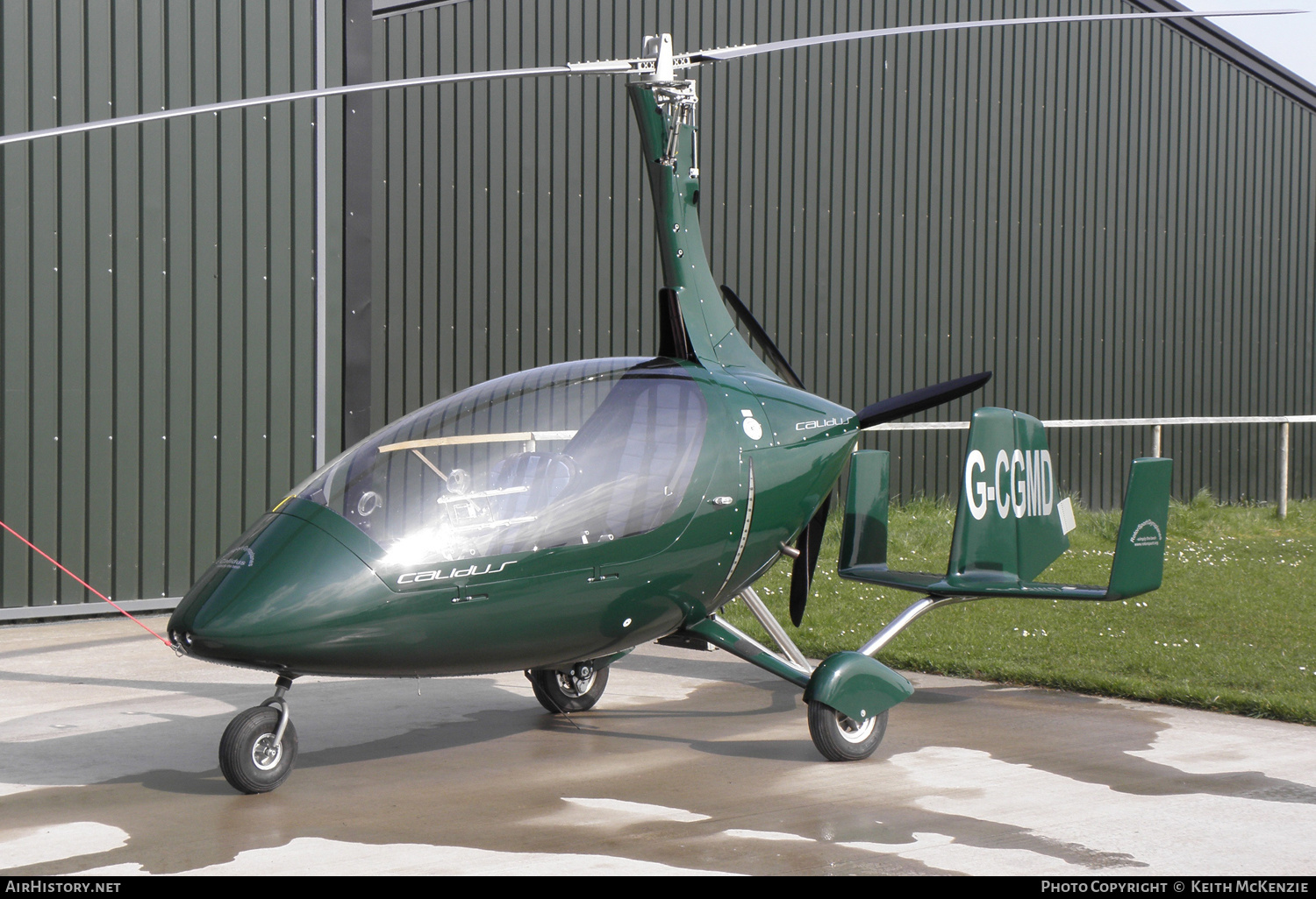 Aircraft Photo of G-CGMD | RotorSport UK Calidus | AirHistory.net #835124