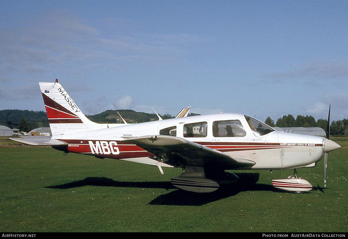 Aircraft Photo of ZK-MBG / MBG | Piper PA-28-161 Warrior II | Massey University - School of Aviation | AirHistory.net #835140