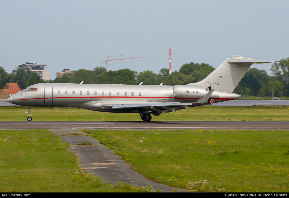 Aircraft Photo of 9H-VJD | Bombardier Global 6000 (BD-700-1A10) | VistaJet | AirHistory.net #835181