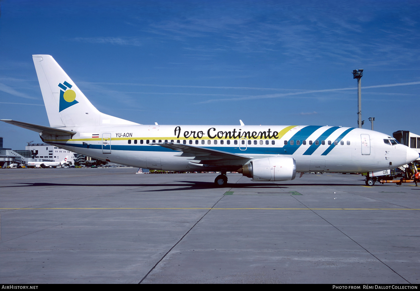 Aircraft Photo of YU-AON | Boeing 737-3Q4 | Aero Continente | AirHistory.net #835189