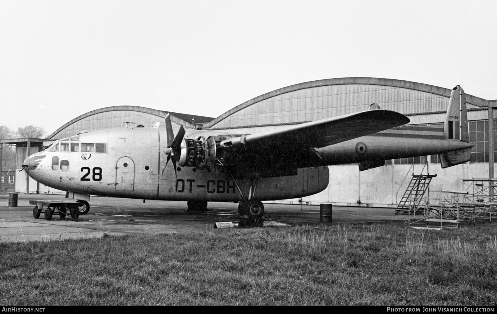 Aircraft Photo of CP-28 | Fairchild C-119G Flying Boxcar | Belgium - Air Force | AirHistory.net #835196