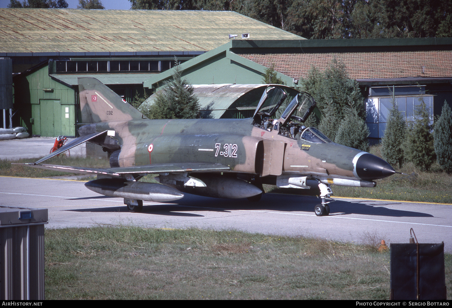 Aircraft Photo of 66-0312 / 7-312 | McDonnell Douglas F-4E Phantom II | Turkey - Air Force | AirHistory.net #835201