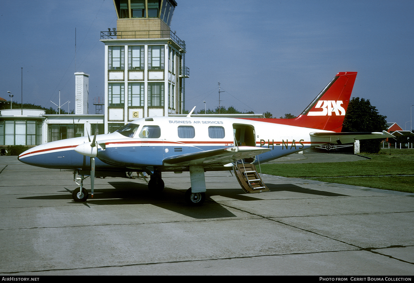 Aircraft Photo of PH-NAS | Piper PA-31P Pressurized Navajo | Business Air Services - BAS | AirHistory.net #835203