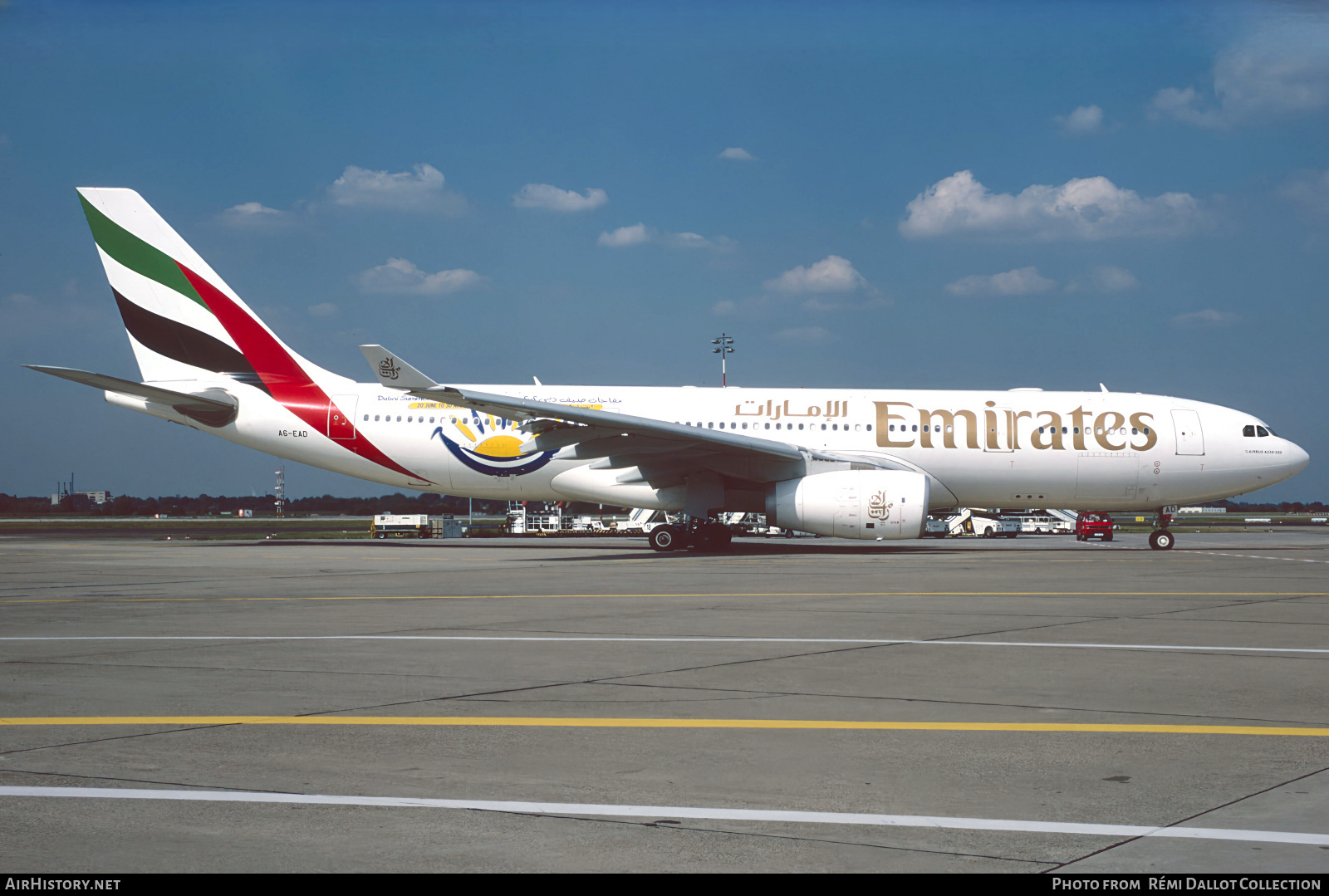 Aircraft Photo of A6-EAD | Airbus A330-243 | Emirates | AirHistory.net #835213