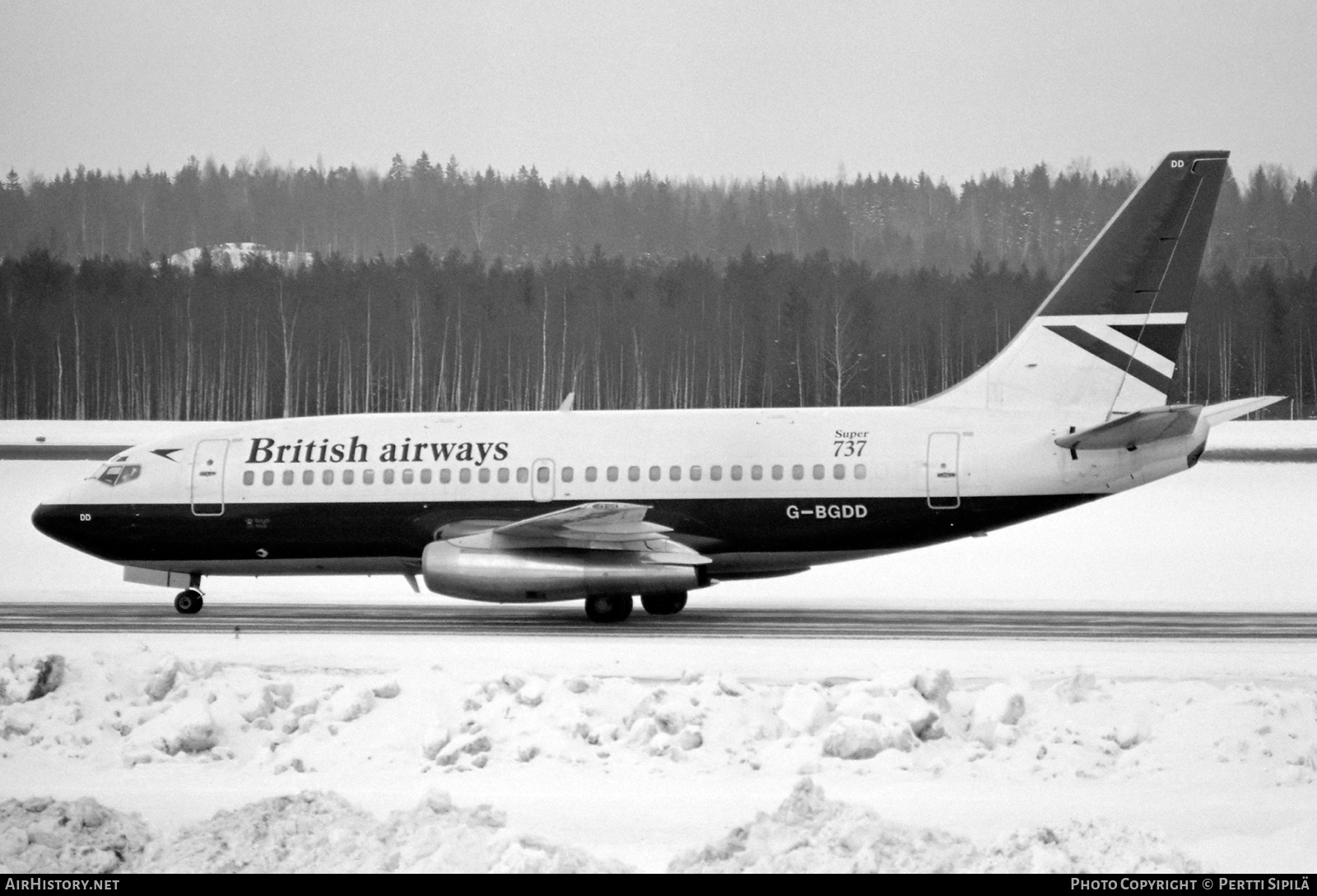 Aircraft Photo of G-BGDD | Boeing 737-236/Adv | British Airways | AirHistory.net #835219