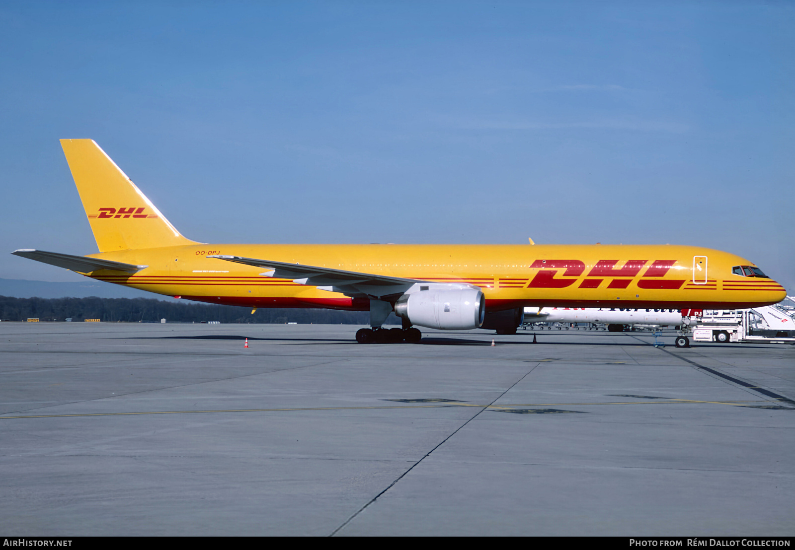 Aircraft Photo of OO-DPJ | Boeing 757-236/SF | DHL International | AirHistory.net #835222