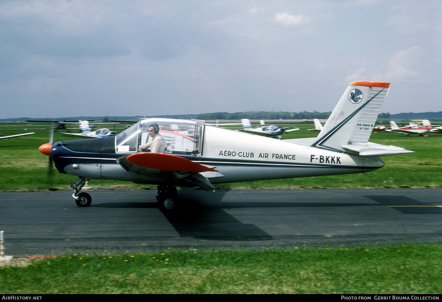 Aircraft Photo of F-BKKK | Morane-Saulnier MS-880B Rallye Club | Aéro-club Air France | AirHistory.net #835229