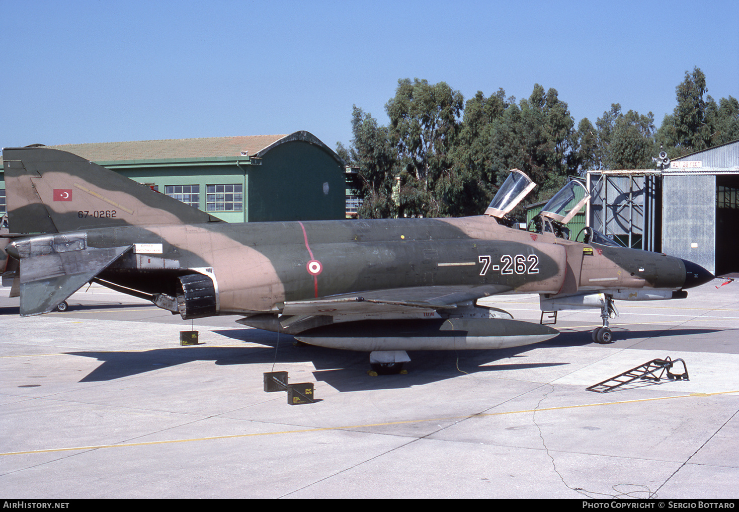 Aircraft Photo of 67-0262 | McDonnell Douglas F-4E Phantom II | Turkey - Air Force | AirHistory.net #835235