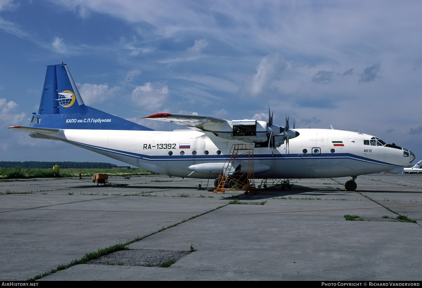 Aircraft Photo of RA-13392 | Antonov An-12BK | KAPO im S.P. Gorbunova | AirHistory.net #835236