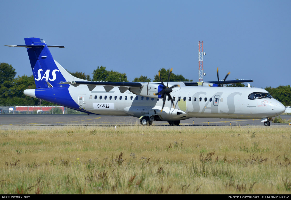 Aircraft Photo of OY-NZF | ATR ATR-72-600 (ATR-72-212A) | Scandinavian Airlines - SAS | AirHistory.net #835269