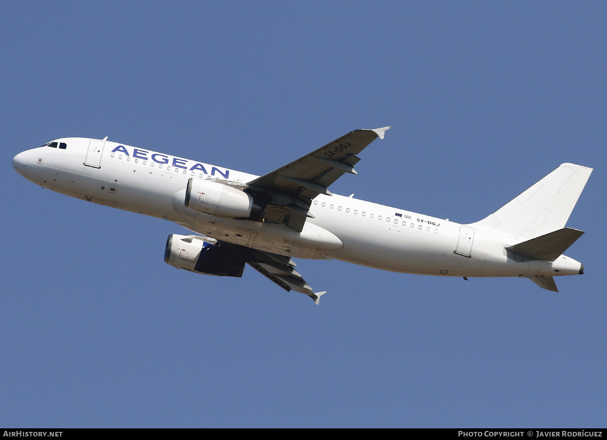Aircraft Photo of SX-DGJ | Airbus A320-232 | Aegean Airlines | AirHistory.net #835274