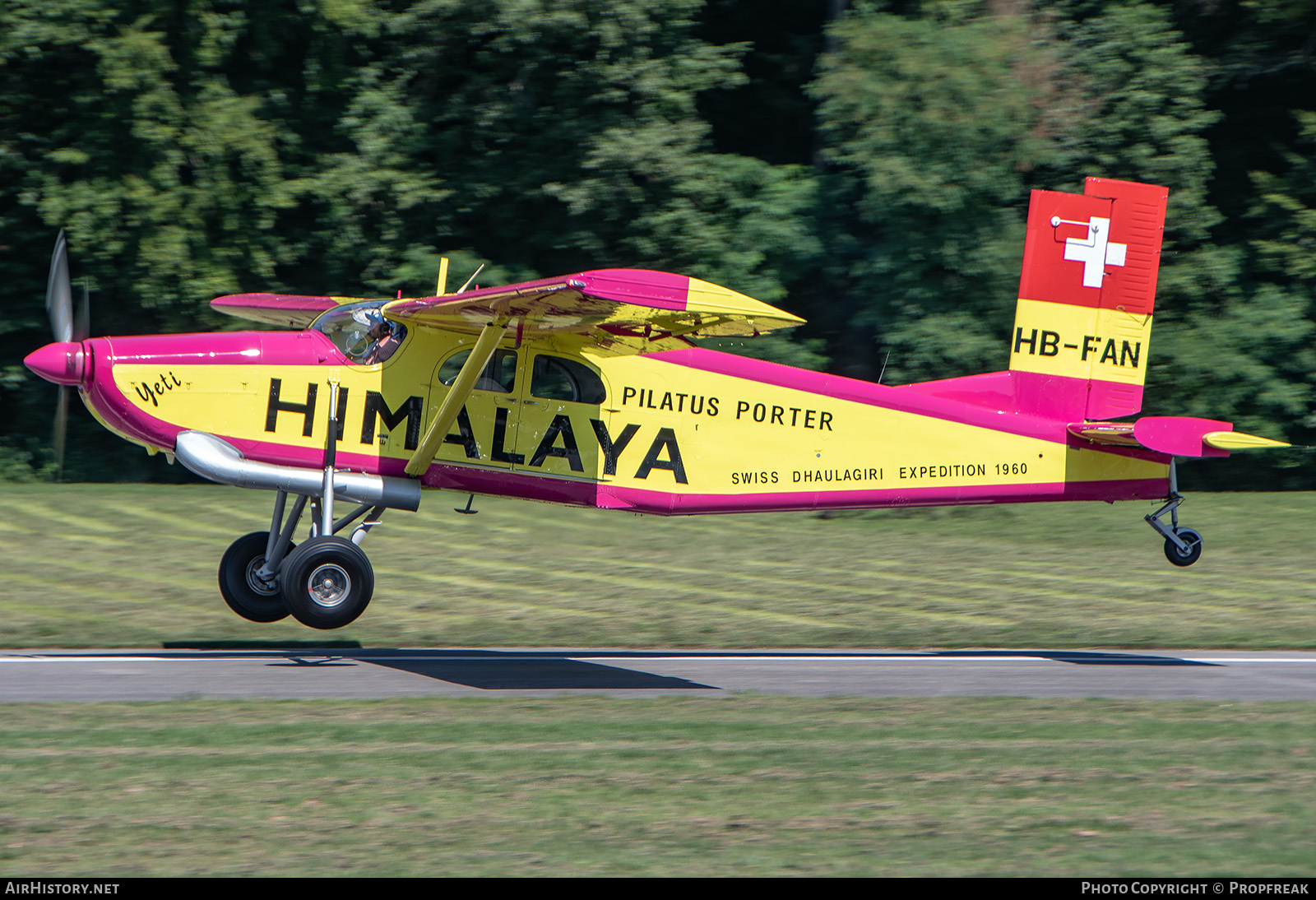 Aircraft Photo of HB-FAN | Pilatus PC-6/350-H2 Porter | AirHistory.net #835275