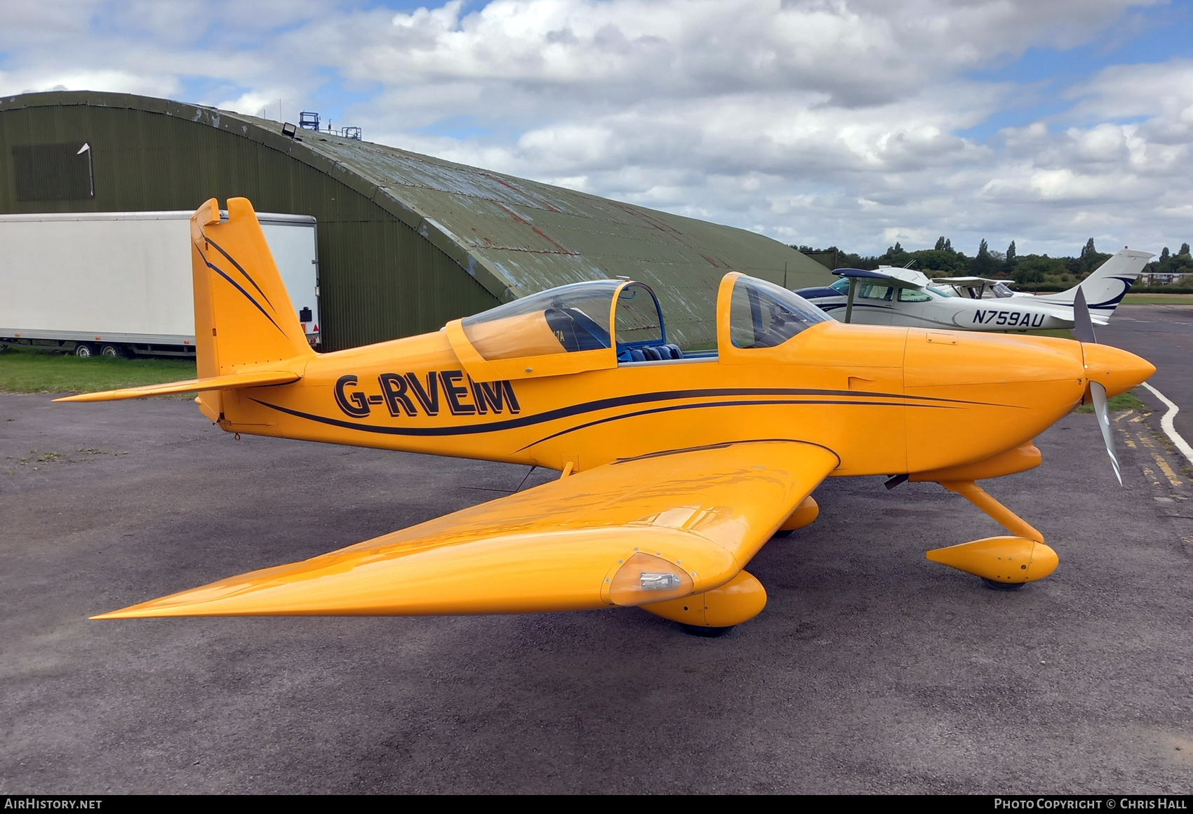 Aircraft Photo of G-RVEM | Van's RV-7A | AirHistory.net #835286
