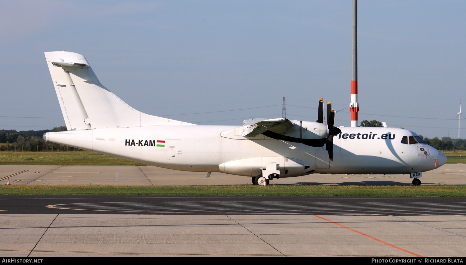 Aircraft Photo of HA-KAM | ATR ATR-42-320F | Fleet Air | AirHistory.net #835287