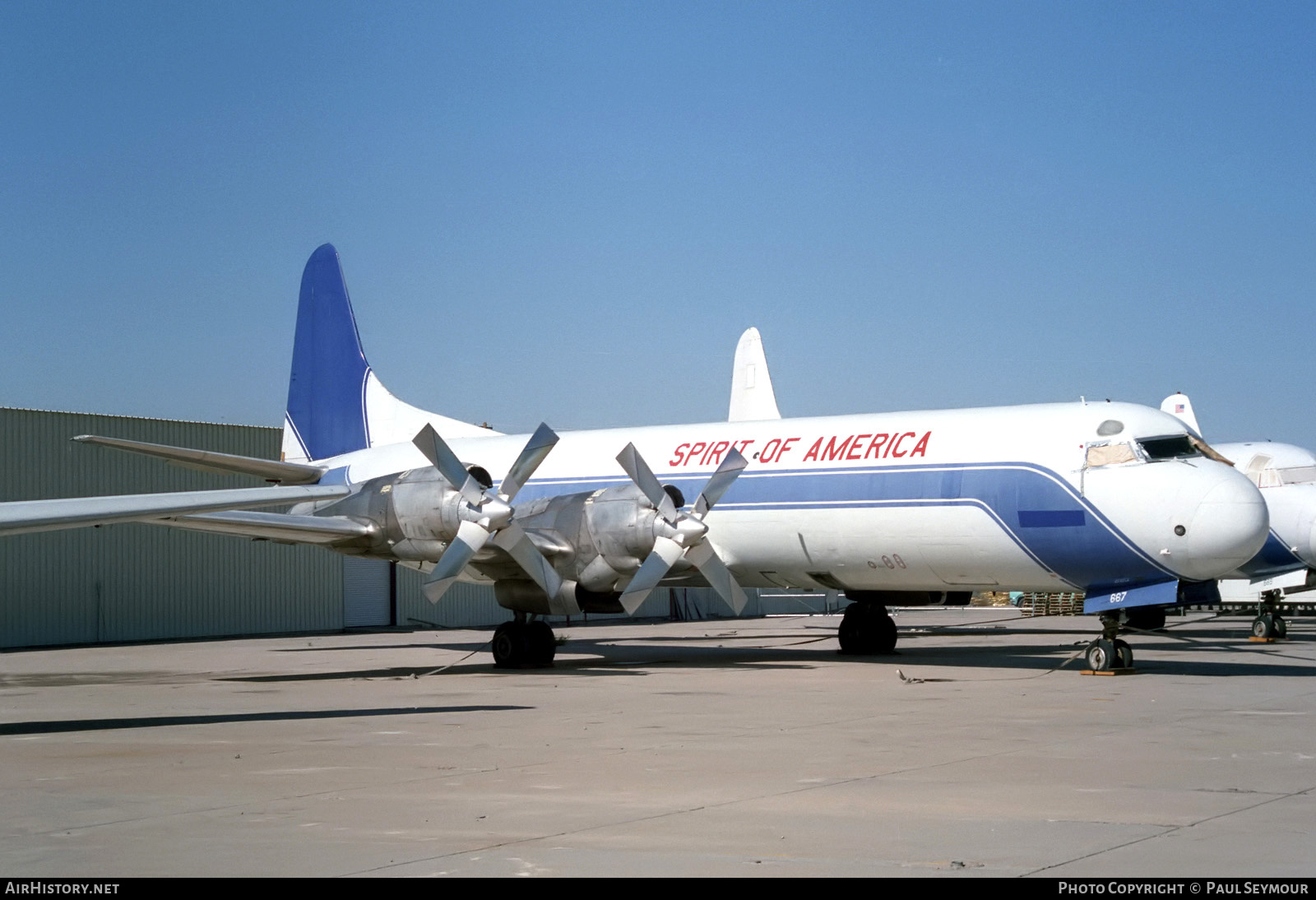 Aircraft Photo of N667F | Lockheed L-188C(F) Electra | Spirit of America | AirHistory.net #835309