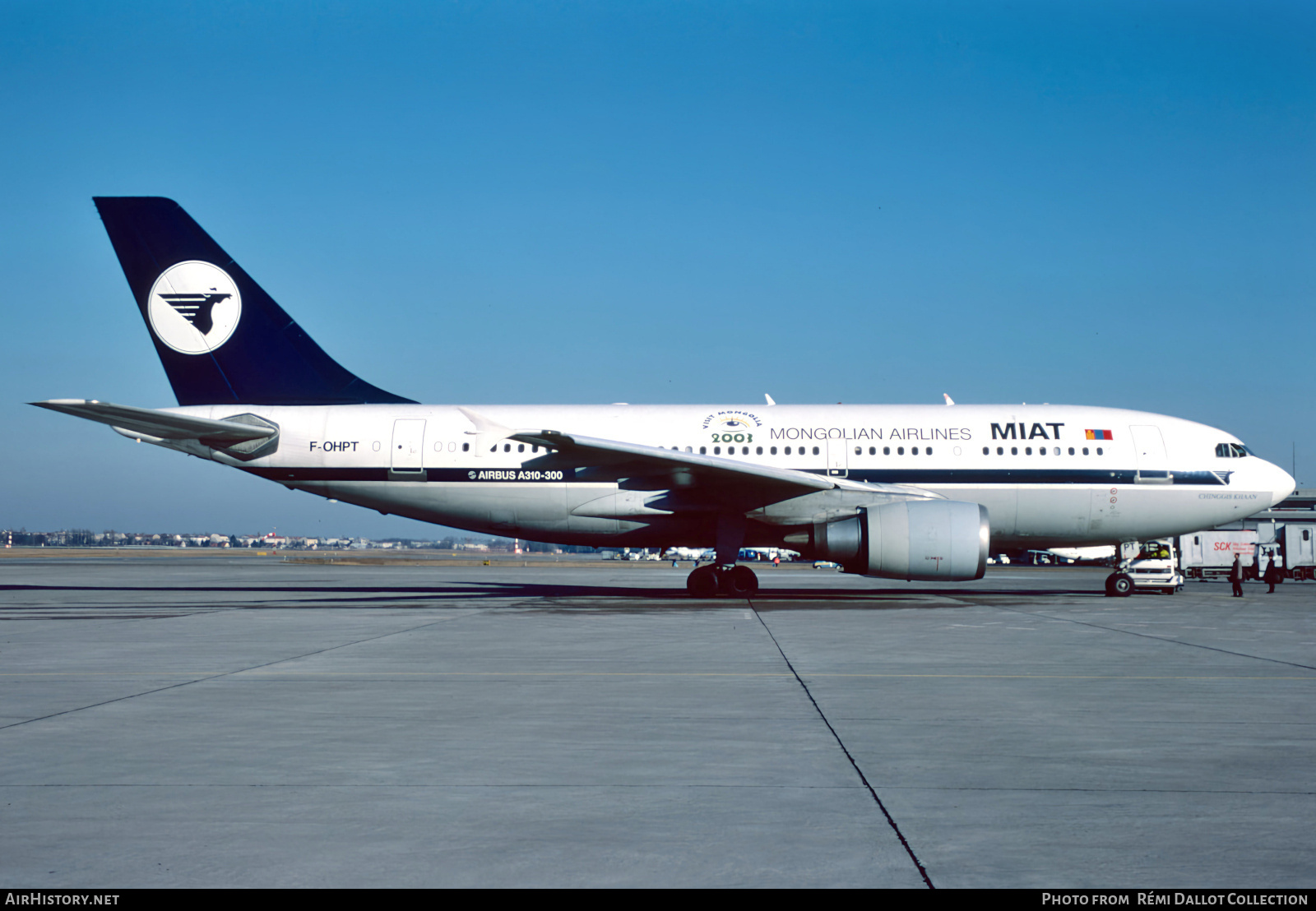 Aircraft Photo of F-OHPT | Airbus A310-304 | MIAT Mongolian Airlines | AirHistory.net #835323