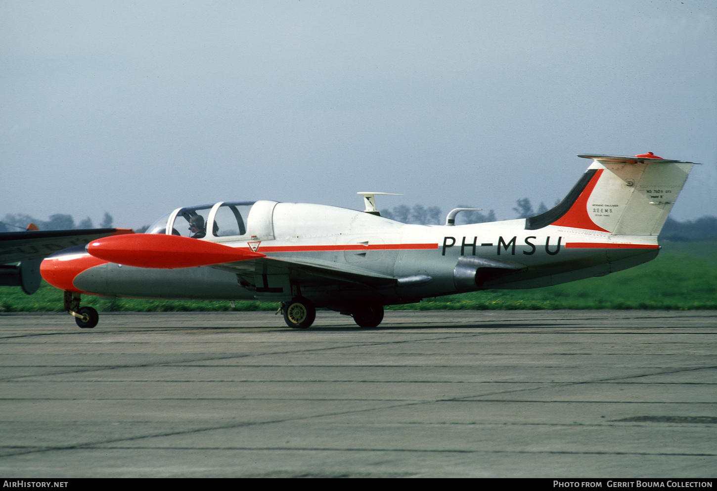 Aircraft Photo of PH-MSU | Morane-Saulnier MS-760B Paris II | Rijksluchtvaartschool - RLS | AirHistory.net #835339