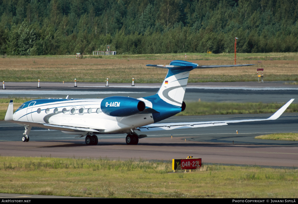 Aircraft Photo of D-AAEM | Gulfstream Aerospace G650ER (G-VI) | AirHistory.net #835341