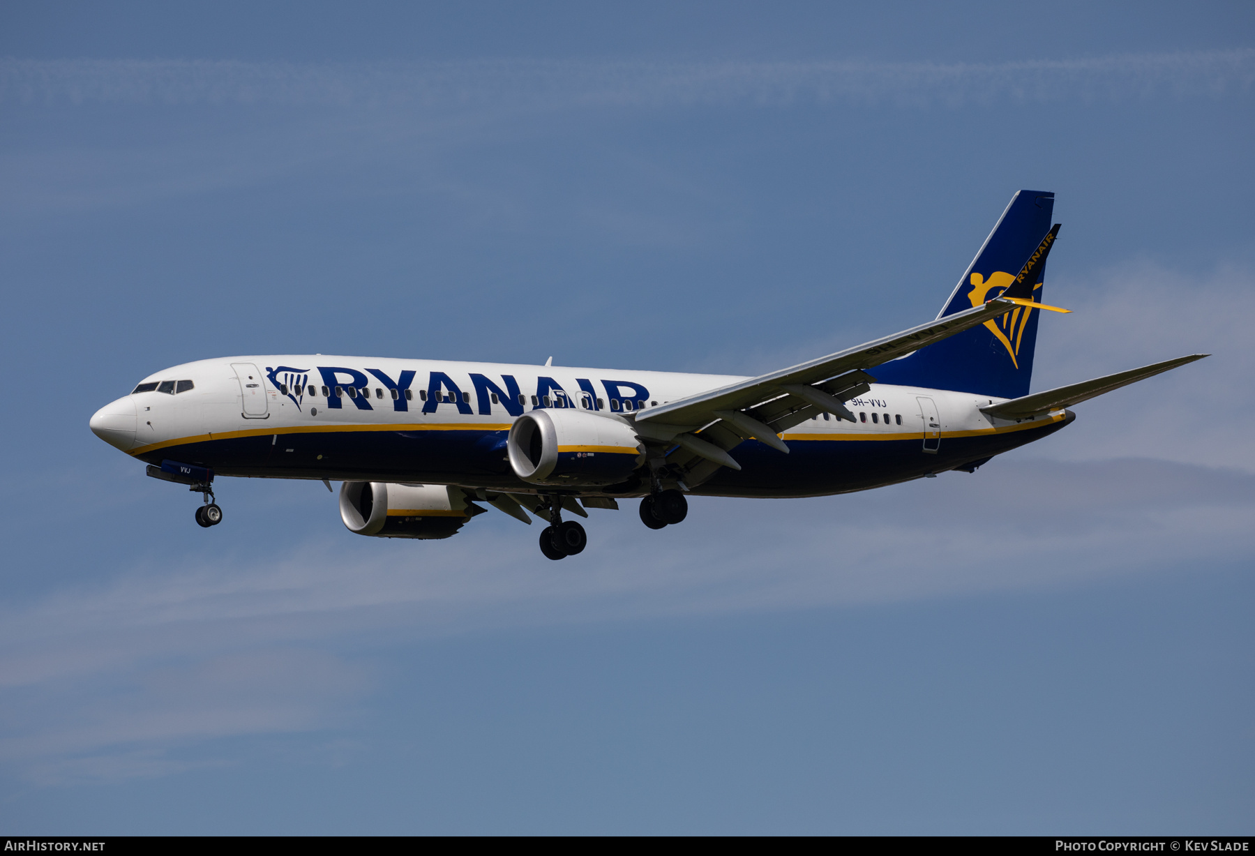 Aircraft Photo of 9H-VVJ | Boeing 737-8 Max 8 | Ryanair | AirHistory.net #835348