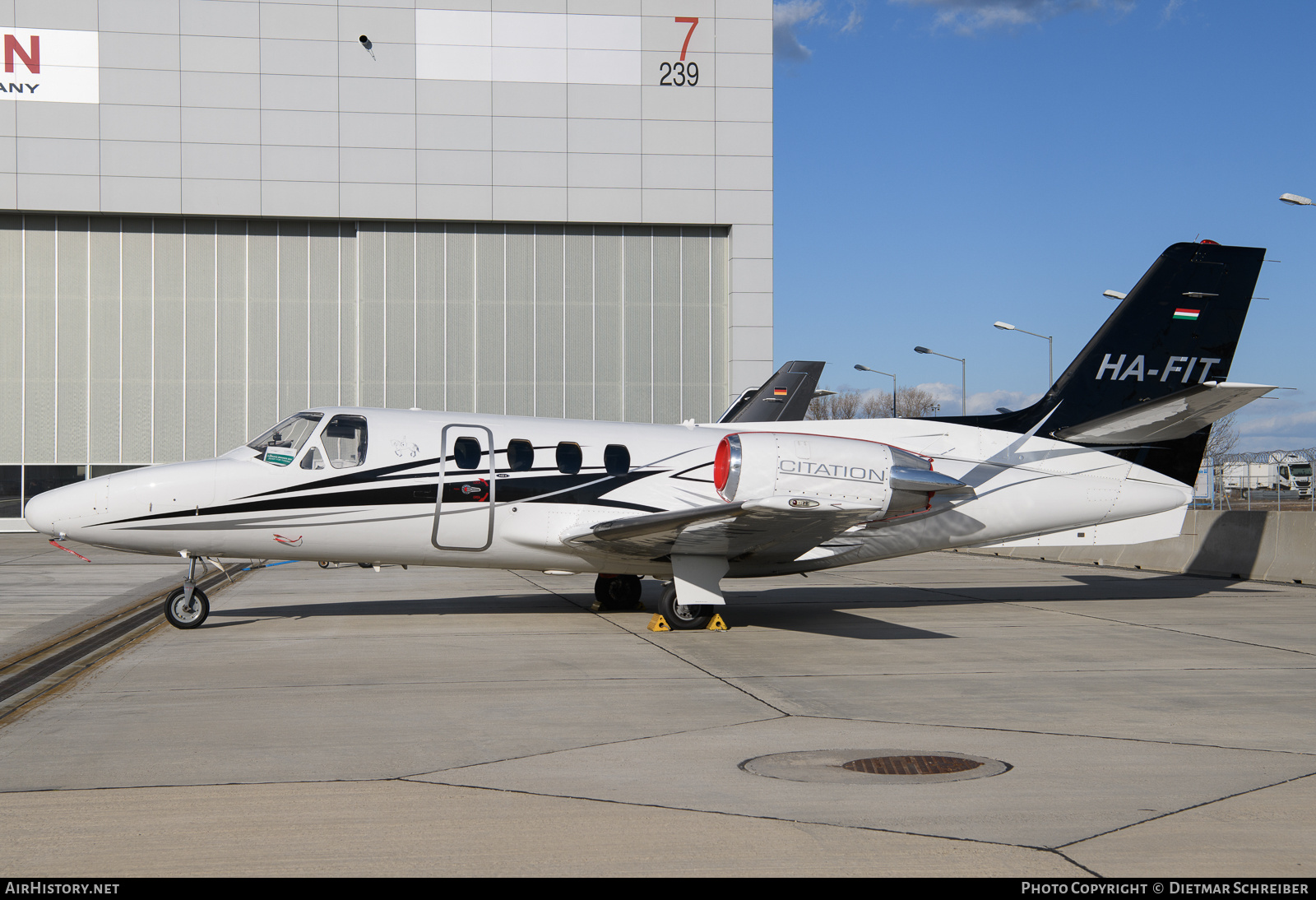 Aircraft Photo of HA-FIT | Cessna 500 Citation I | AirHistory.net #835354