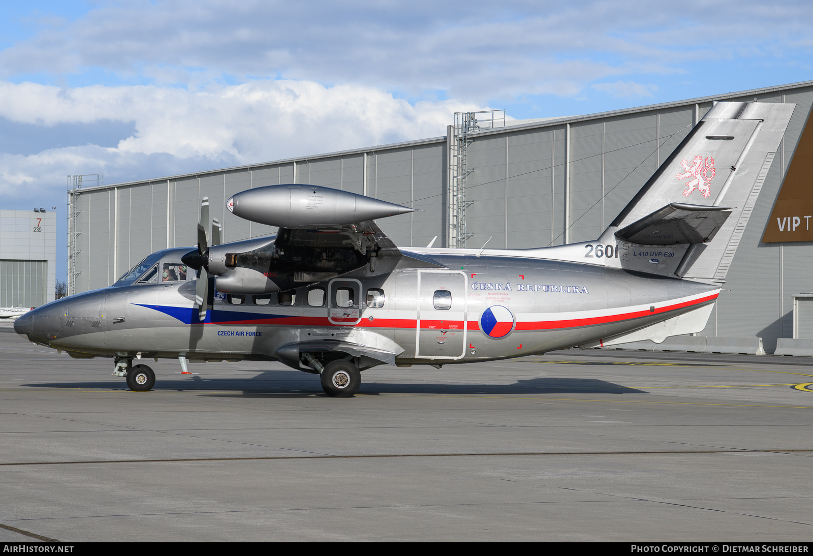 Aircraft Photo of 2601 | Let L-410UVP-E20 Turbolet | Czechia - Air Force | AirHistory.net #835358
