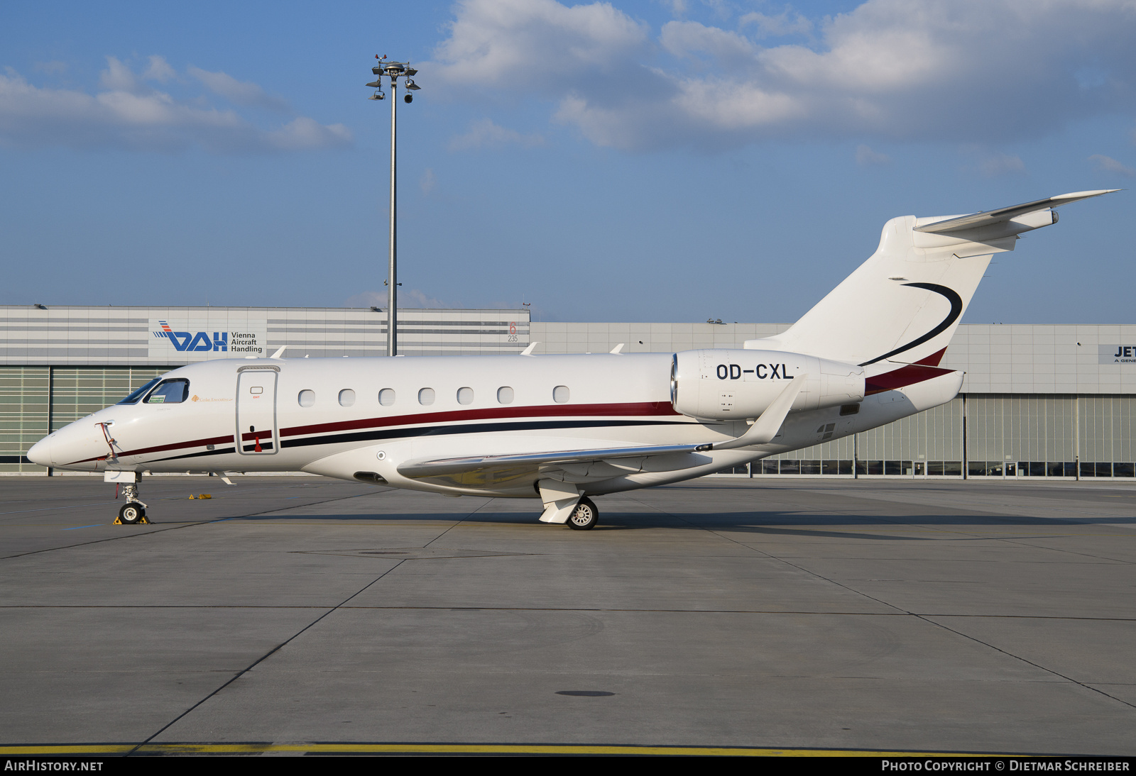 Aircraft Photo of OD-CXL | Embraer EMB-550 Legacy 500 | AirHistory.net #835386
