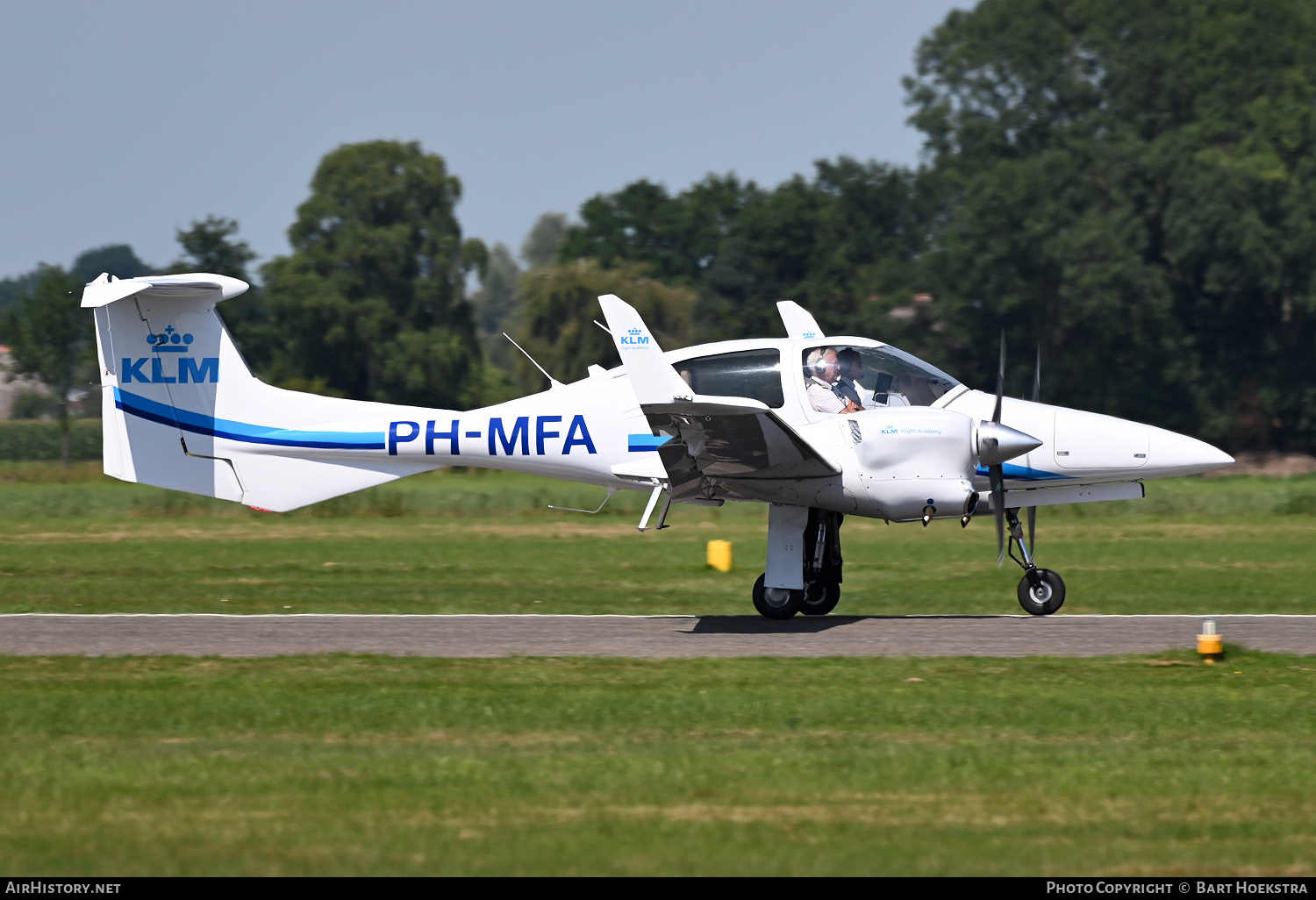 Aircraft Photo of PH-MFA | Diamond DA42 NG Twin Star | KLM Flight Academy | AirHistory.net #835423