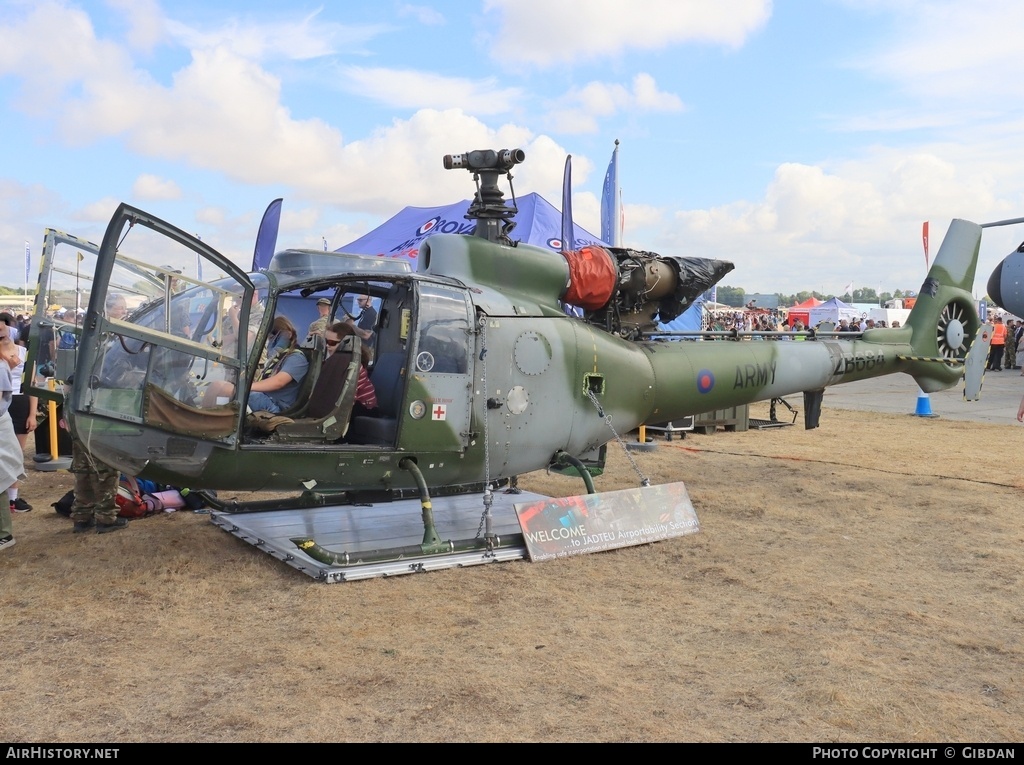 Aircraft Photo of ZB684 | Aerospatiale SA-341B Gazelle AH1 | UK - Army | AirHistory.net #835427