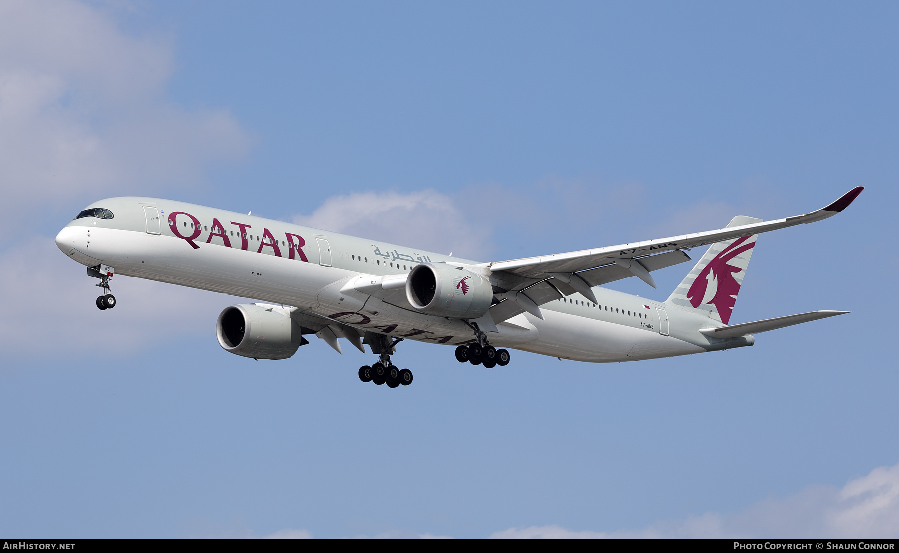 Aircraft Photo of A7-ANS | Airbus A350-1041 | Qatar Airways | AirHistory.net #835432